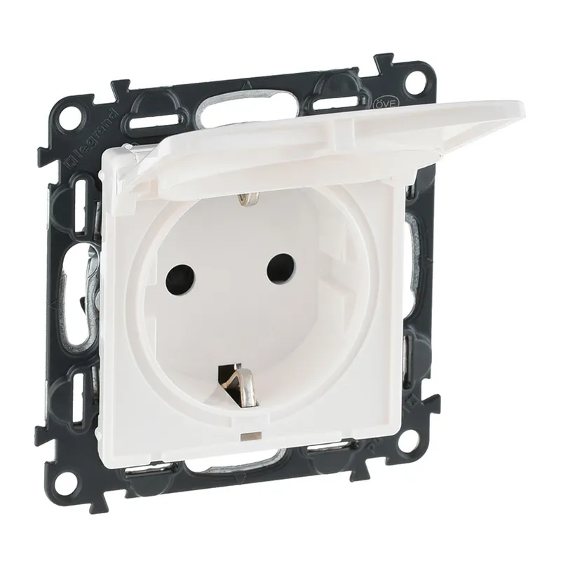 Legrand SCHUKO-Steckdose VLIFE ultraweiss