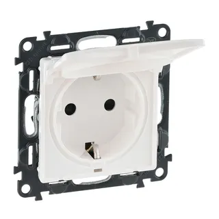Legrand SCHUKO-Steckdose VLIFE ultraweiss