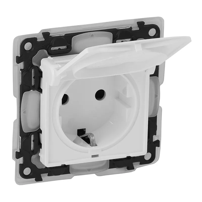 Legrand SCHUKO-Steckdose VLIFE ultraweiss