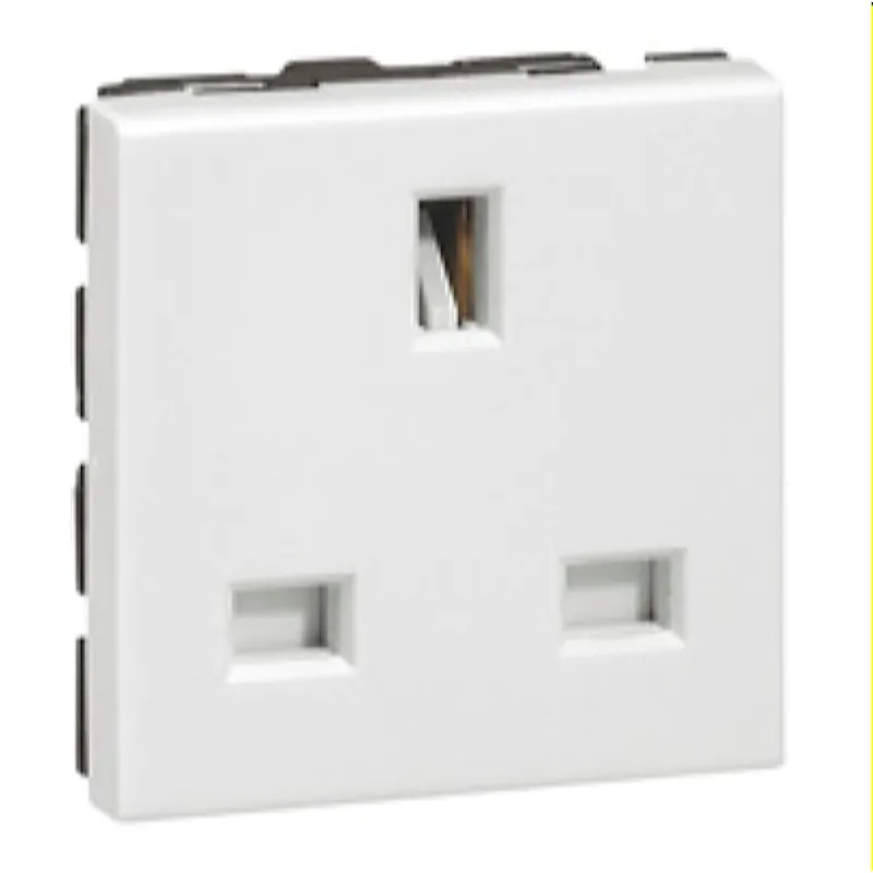 Legrand Steckdose 077505 Britisch SK 2modulig weiss