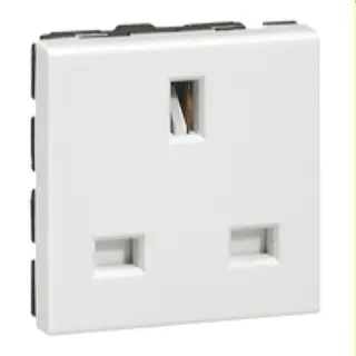 Legrand Steckdose 077505 Britisch SK 2modulig weiss