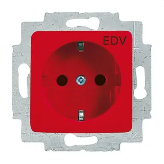 Busch-Jaeger Steckdoseneinsatz 20 EUCQ/DV-217-101 Reflex-SI 50x50mm
