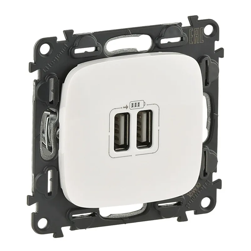 Legrand Steckdose 754995 V.ALL. 2400MA UW