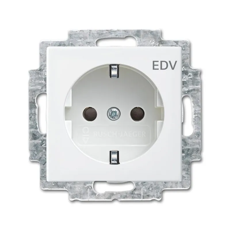 Busch-Jaeger Steckdose SCHUKO SCHUKO-Steckdose 20 EUCB/DV-914 eBs EDV