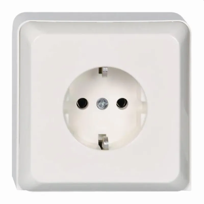 ELSO Steckdose 515114 1fach 16A RENOVIERUNG reinweiß