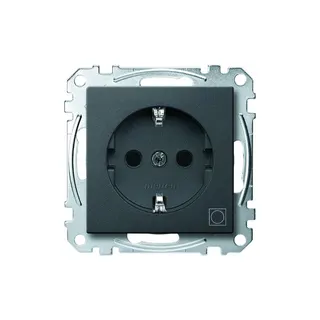 Merten Steckdose SCHUKO MEG2351-0414 Trockner anthrazit