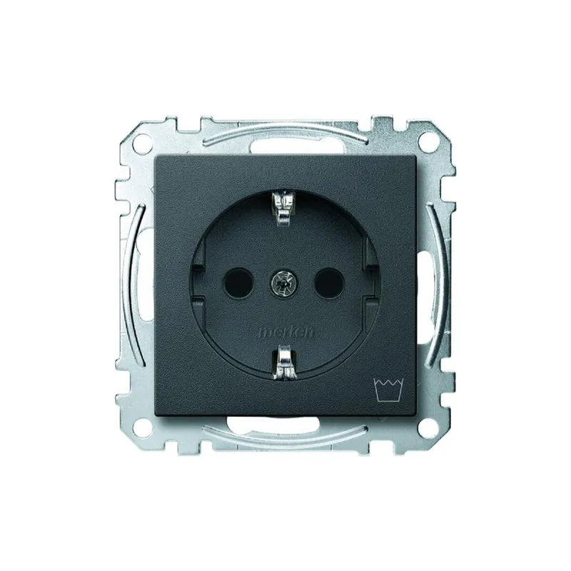 Merten Steckdose SCHUKO MEG2352-0414 Waschm. anthrazit
