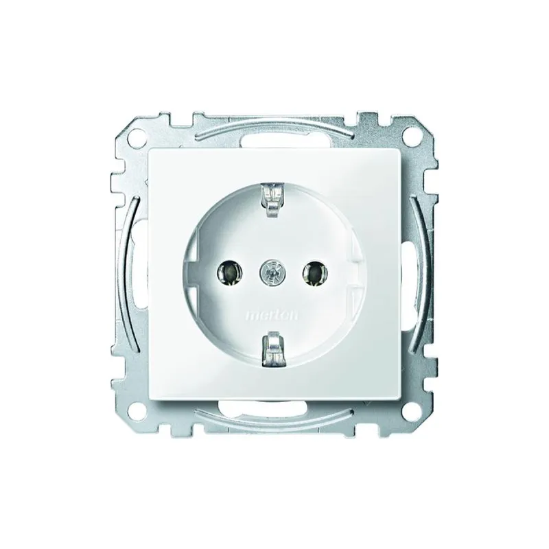 Merten Steckdose SCHUKO MEG2301-0319 polarweiss glänzend