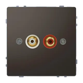 Merten Audio Steckdose Anthrazit System Design