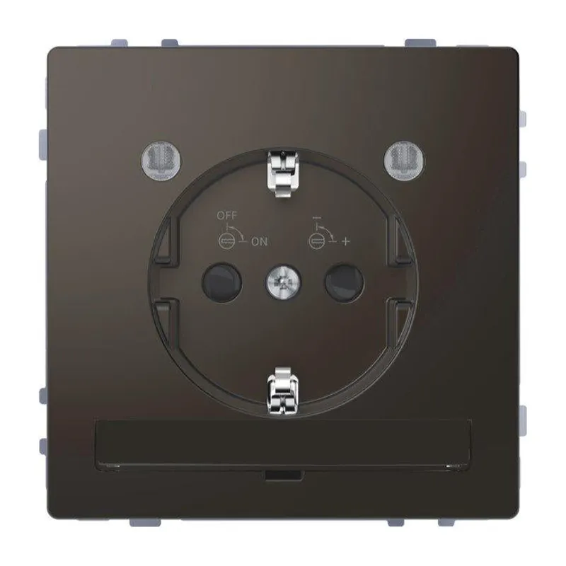 Merten Steckdose SCHUKO Anthrazit System Design