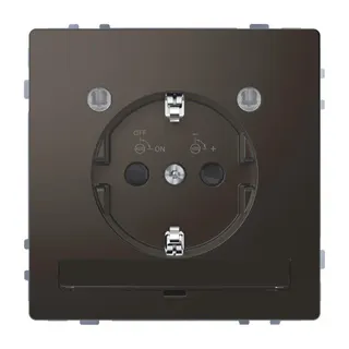 Merten Steckdose SCHUKO Anthrazit System Design