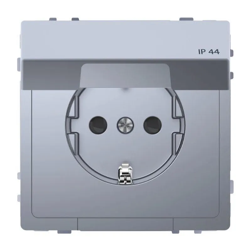 Merten Steckdose SCHUKO Edelstahl System Design
