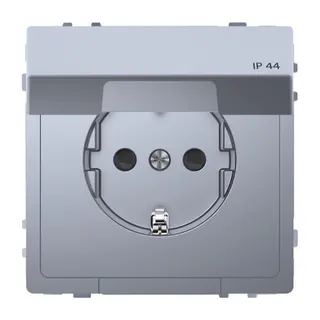 Merten Steckdose SCHUKO Edelstahl System Design