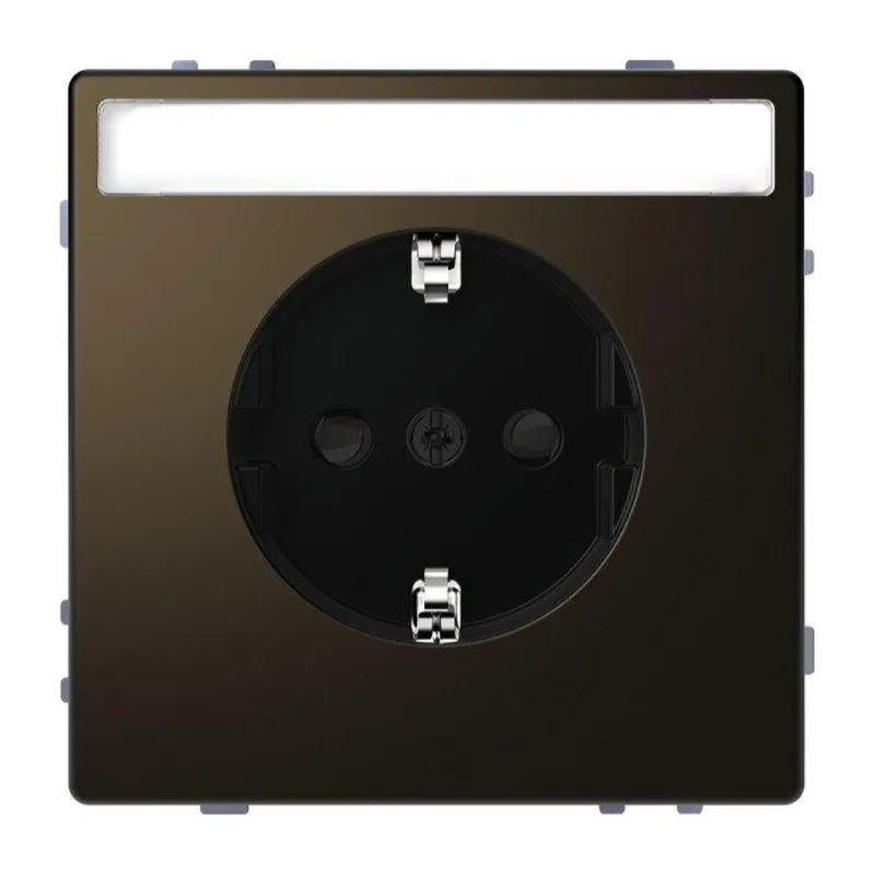 Merten Steckdose SCHUKO Moccametallic System Design