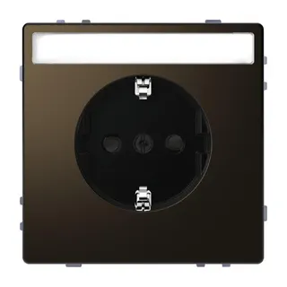 Merten Steckdose SCHUKO Moccametallic System Design