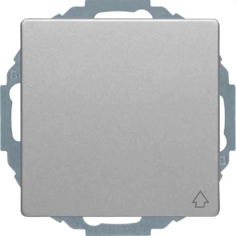 Berker Steckdose SCHUKO Q.1/Q.3 alu samt lackiert m. Klappdeckel 47446084