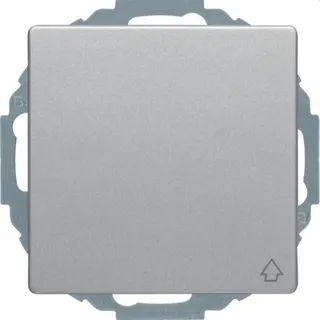 Berker Steckdose SCHUKO Q.1/Q.3 alu samt lackiert m. Klappdeckel 47446084
