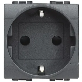 Bticino SCHUKO-Steckdose L4141AN SL anthrazit