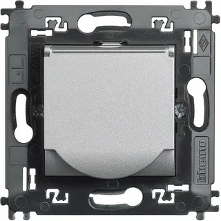 Bticino SCHUKO-Steckdose NT4141MAP m. Klappd. SL TECH