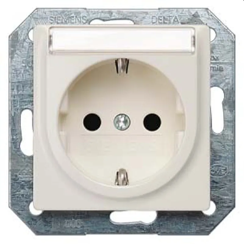 Siemens Steckdose SCHUKO carbon-metallic 55x55mm 5UB1943