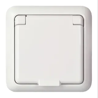 ELSO Steckdose ELG235044 16A komplett IP44 FASHION rw