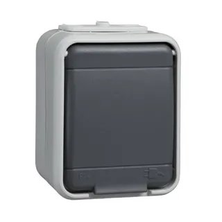 ELSO Steckdose 445209 16A AquaTop licht/basaltgrau