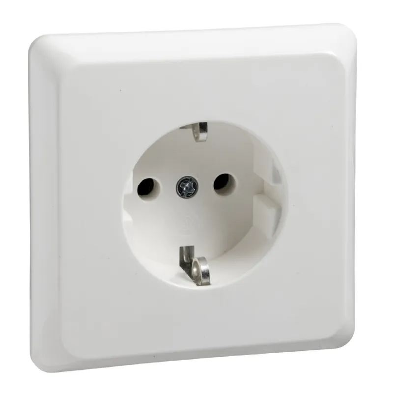 ELSO Steckdose 515414 2fach 16A RENOVIERUNG reinweiß