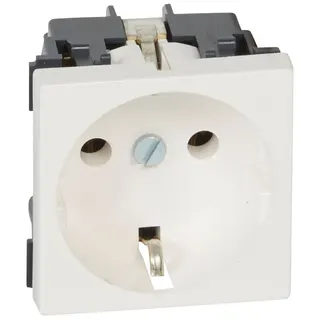Legrand SCHUKO-Steckdose 2modulig weiss