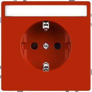 Merten Steckdose SCHUKO orange System Design MEG2302-6002