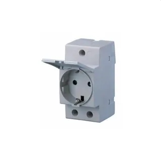 ABB Stotz-Kontakt SCHUKO-Steckdose M1175-C mit Klappdeckel 2CSM211000R0721