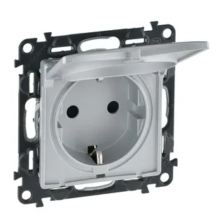 Legrand SCHUKO-Steckdose VLIFE alu