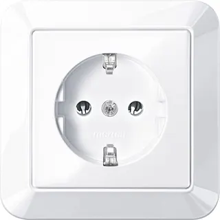 Merten Steckdose SCHUKO MEG2401-1025 aktivweiss glänzend 1-M MEG2401-1025