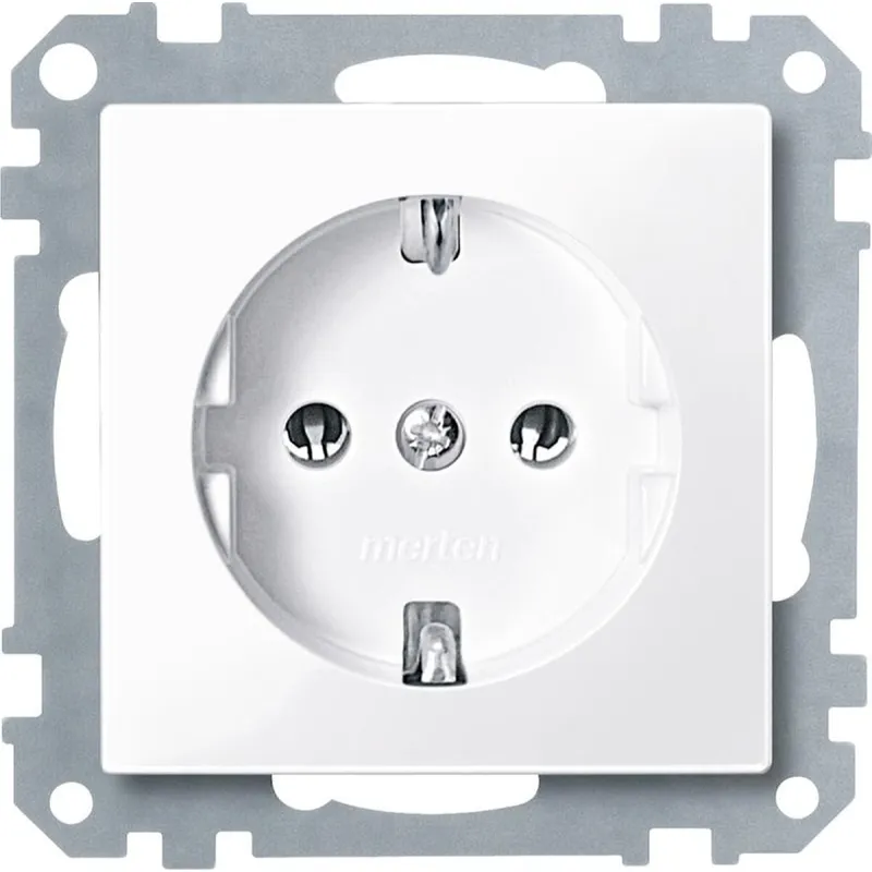 Merten Steckdose SCHUKO MEG2301-0325 aktivweiss glänzend MEG2301-0325