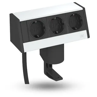OBO Deskbox DB-1B3 D3S mit Befestigungszwinge