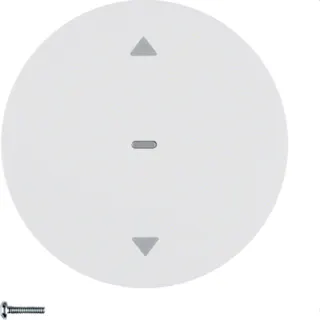 Berker Funkjalousietaste KNX quicklink R.1/R.3 polarweiss gl. 85245239