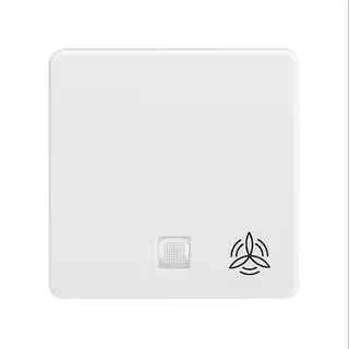 ELSO Wippe 213184 bel. + Symbol Lüfter reinweiß
