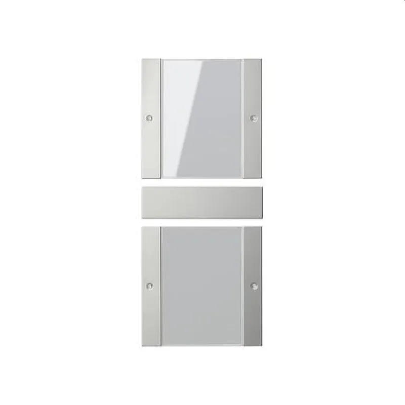 Gira Wippenset 2132600 2fach BSF System 55 Klar/Edelst. 2132600