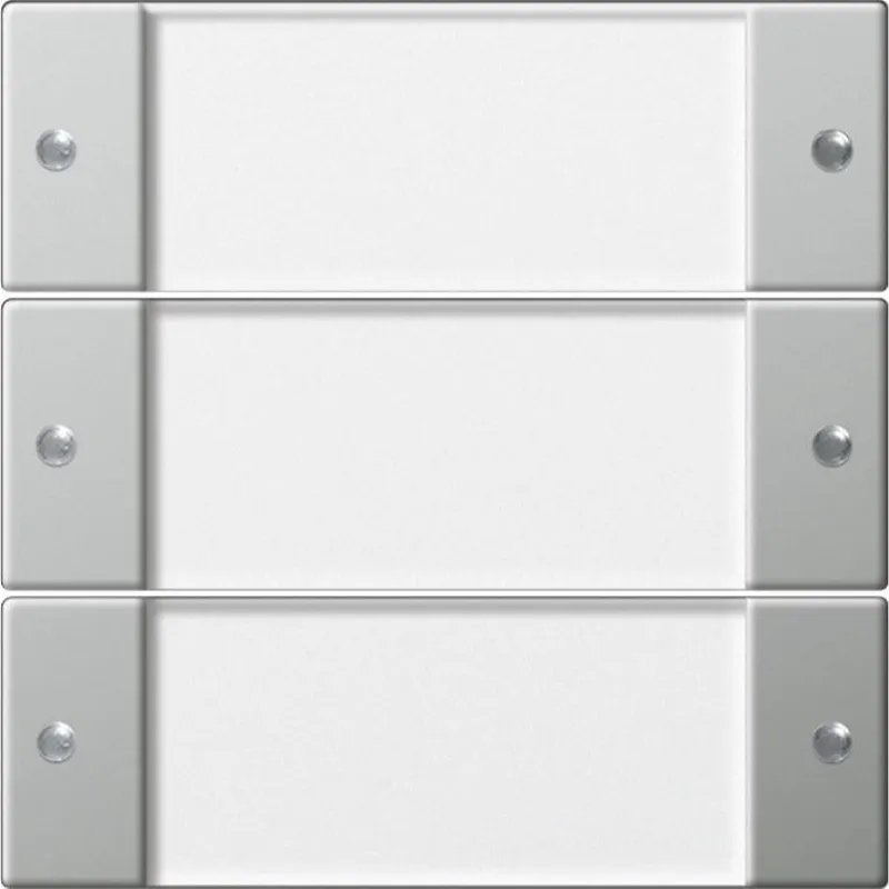 Gira Wippenset 2133600 3fach BSF System 55 Klar/Edelst. 2133600