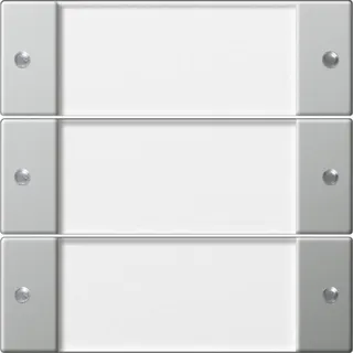 Gira Wippenset 2133600 3fach BSF System 55 Klar/Edelst. 2133600
