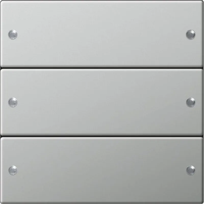 Gira Wippenset 2133601 3fach System 55 Edelstahl 2133601