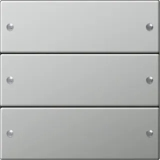 Gira Wippenset 2133601 3fach System 55 Edelstahl 2133601
