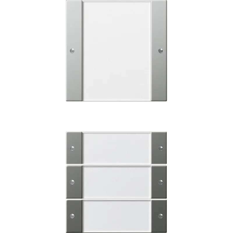 Gira Wippenset 2134600 4fach BSF System 55 Klar/Edelst. 2134600