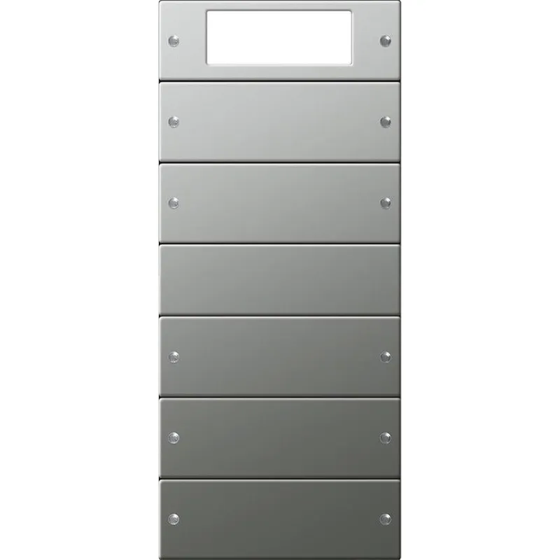 Gira Wippenset 2145601 5fach Plus System 55 Edelstahl 2145601