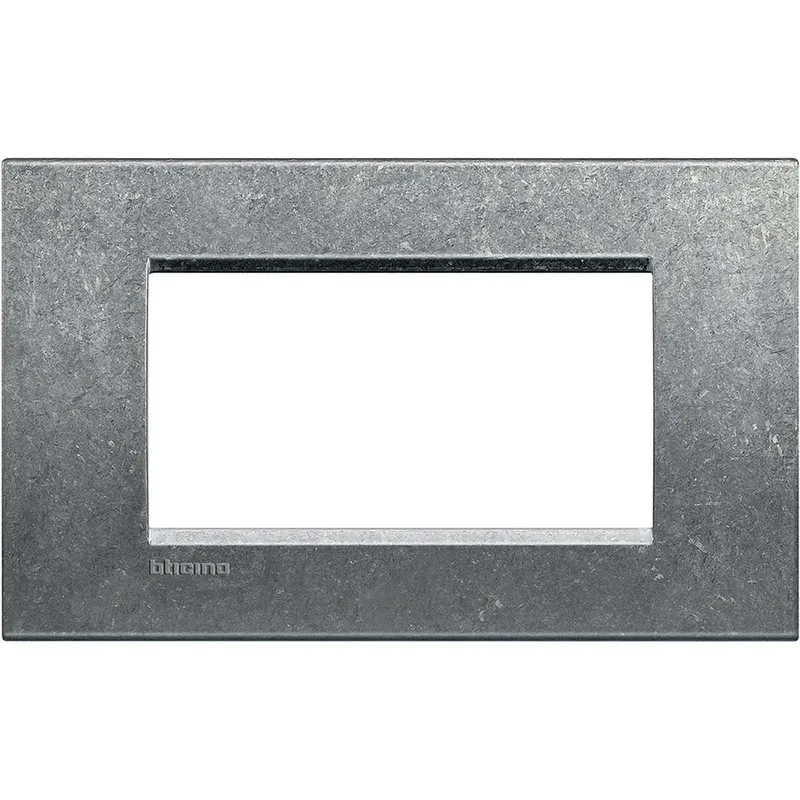 Bticino Rahmen LNA4804NA ALU NATUR 4-mod