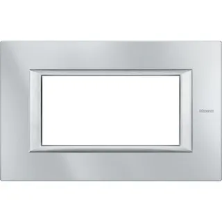 Bticino Rahmen HA4804HC 4-MOD GREY ALU