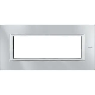 Bticino Rahmen HA4806HC 6-MOD GREY ALU