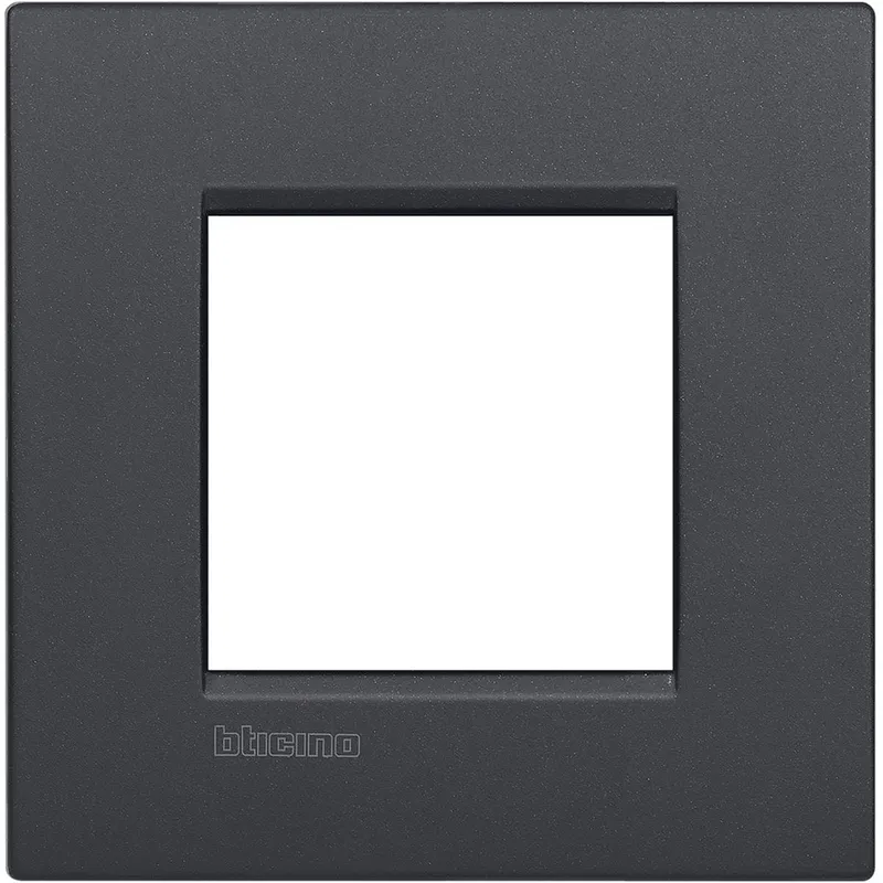 Bticino Rahmen LNC4802AR anthrazit 2-MOD