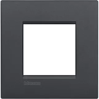 Bticino Rahmen LNC4802AR anthrazit 2-MOD