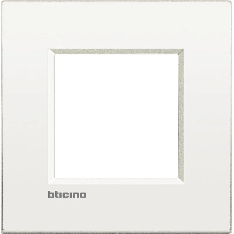 Bticino Rahmen LNC4802BN PURE WHITE 2-MOD