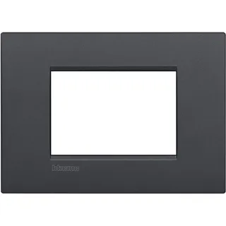 Bticino Rahmen LNC4803AR anthrazit 3-MOD